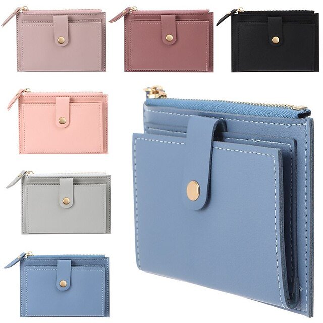 Women’s Lightweight Faux Leather Wallet - Image 2