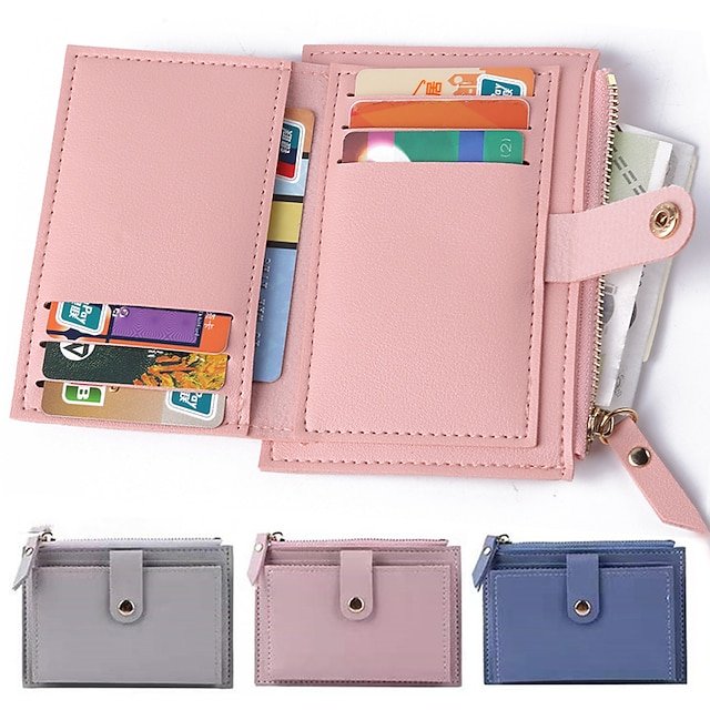 Women’s Lightweight Faux Leather Wallet - Image 3