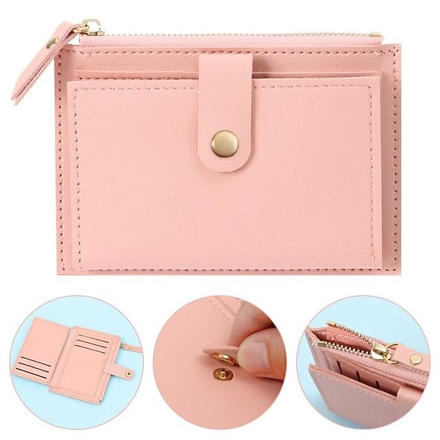 Women’s Lightweight Faux Leather Wallet - Image 4