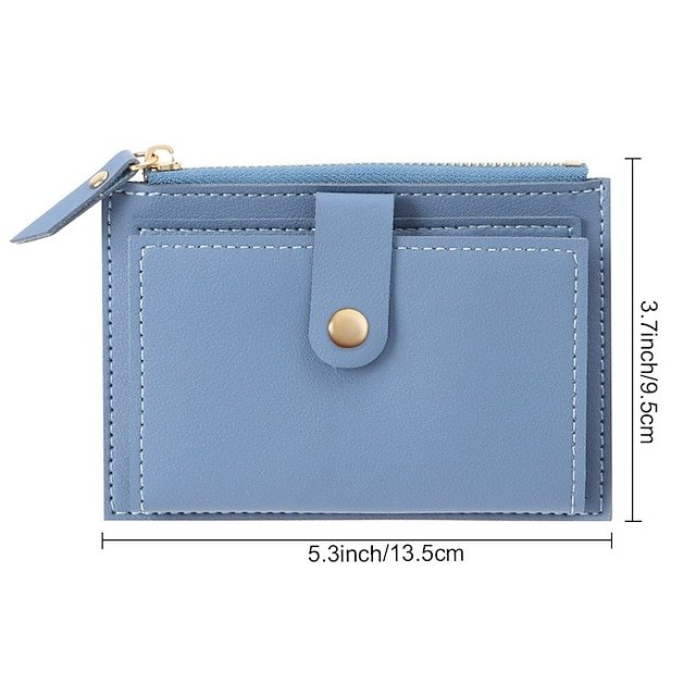 Women’s Lightweight Faux Leather Wallet - Image 8
