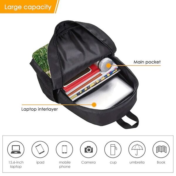 Alternative view of Galaxy Print Backpack