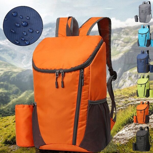 Lightweight Waterproof Hiking Backpack (Pack of 3)