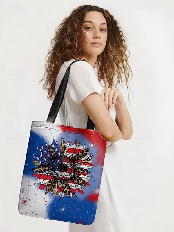 Women’s Sunflower Polyester Tote Bag