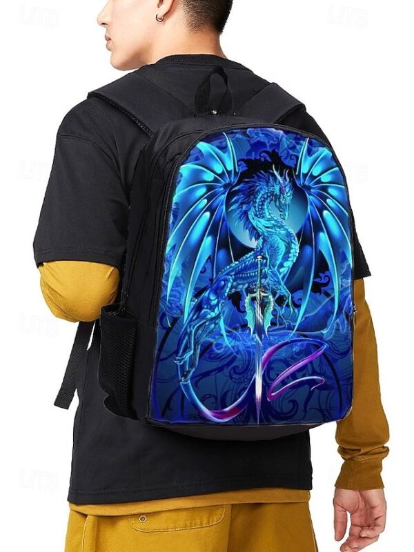 Alternative view of Boys’ Dragon Themed Three-piece Backpack Set