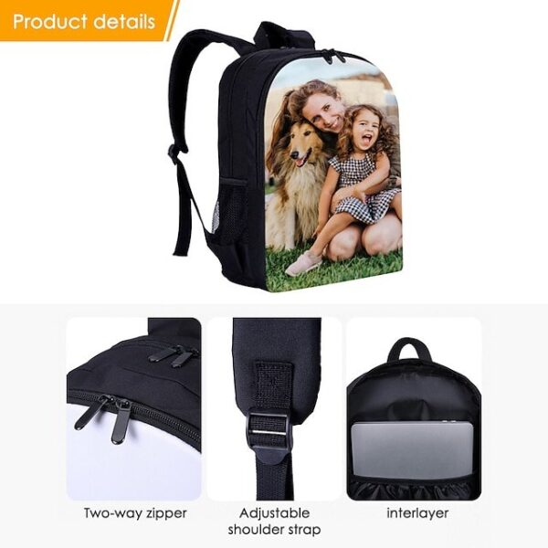 Alternative view of Custom Photo Backpack
