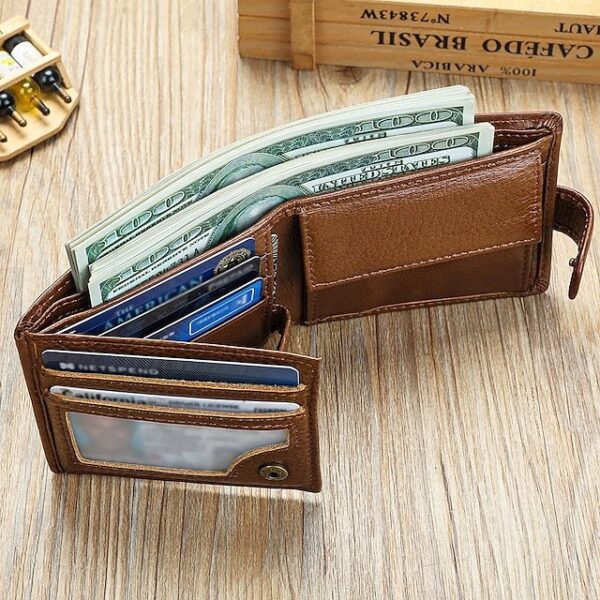 Unisex Cowhide Wallet