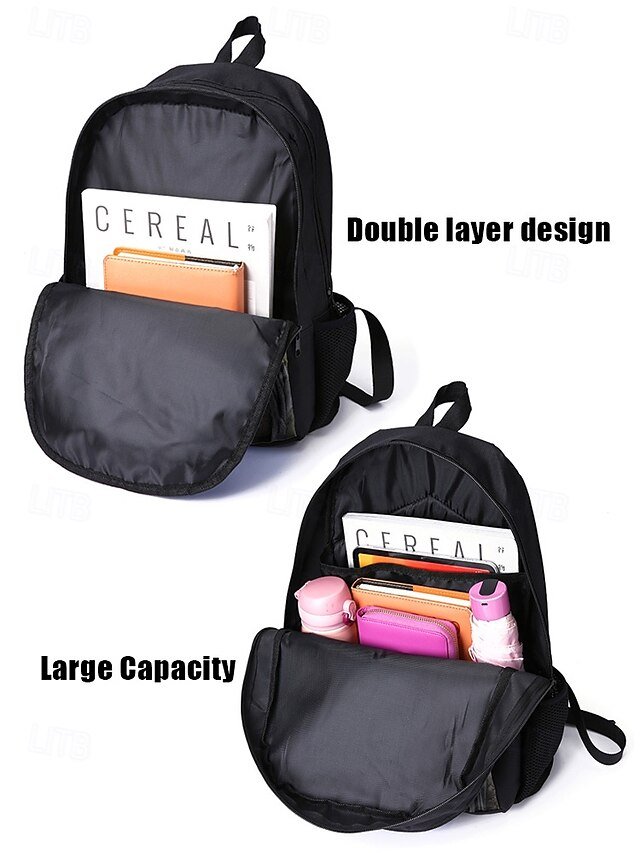 Kids’ 3-Piece Wizard Cat Backpack Set - Image 6