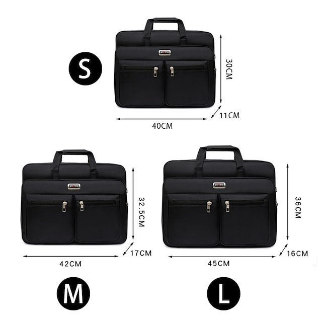 Men’s Business Laptop Bag with Shoulder Strap - Image 4