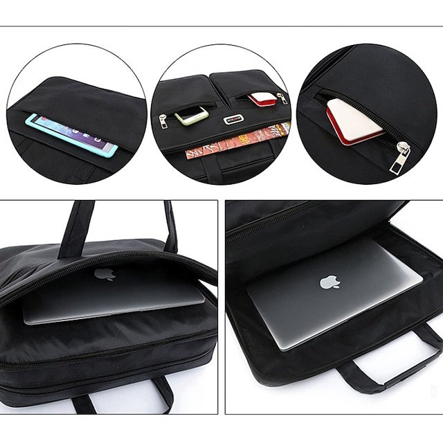 Men’s Business Laptop Bag with Shoulder Strap - Image 5