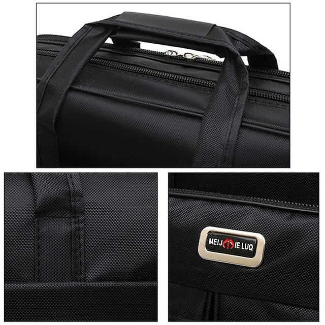 Men’s Business Laptop Bag with Shoulder Strap - Image 6