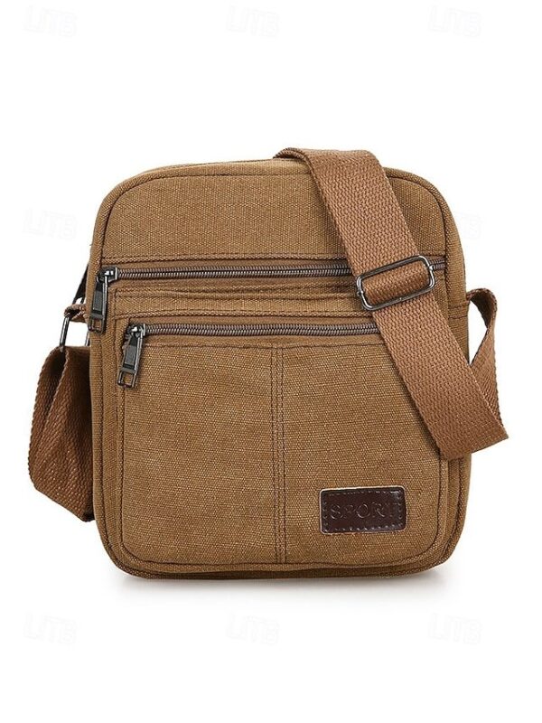 Men’s Canvas Crossbody Bag