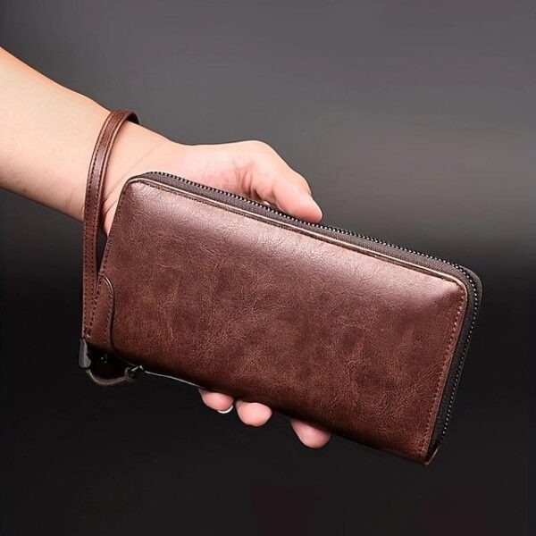 Alternative view of Men’s Lightweight Faux Leather Wallet