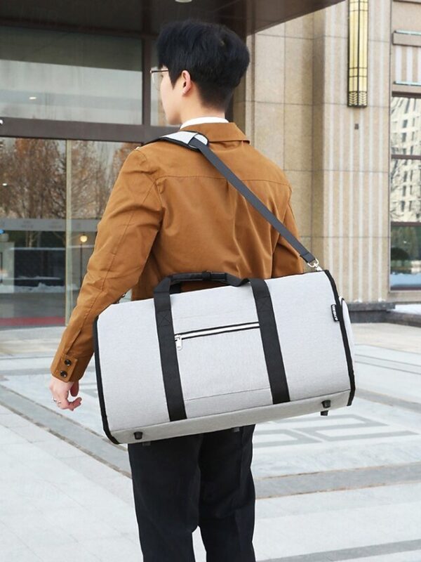 Alternative view of Men’s Large-Capacity Nylon Suit Duffel Bag