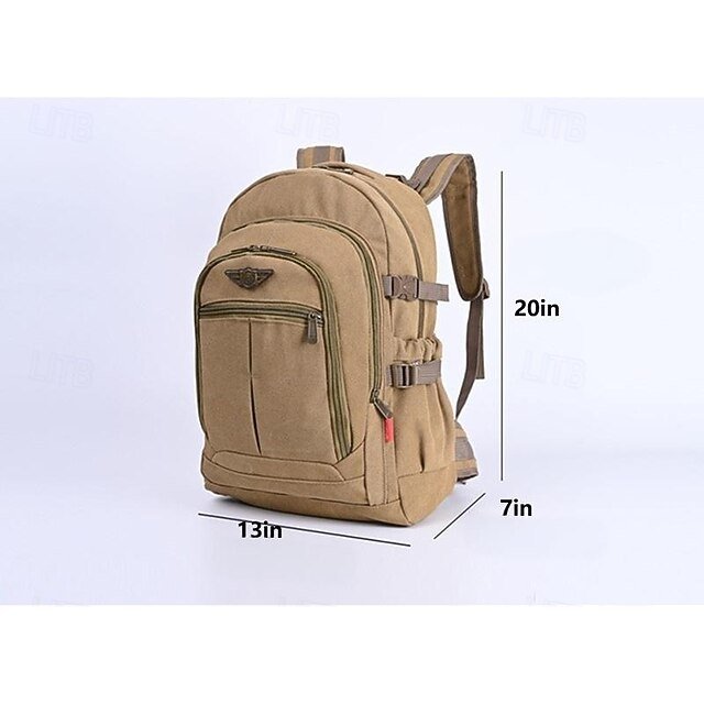 Unisex Polyester Backpack with Zipper - Image 3