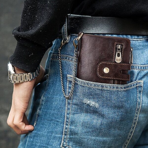 Alternative view of Men’s Vintage Leather Wallet