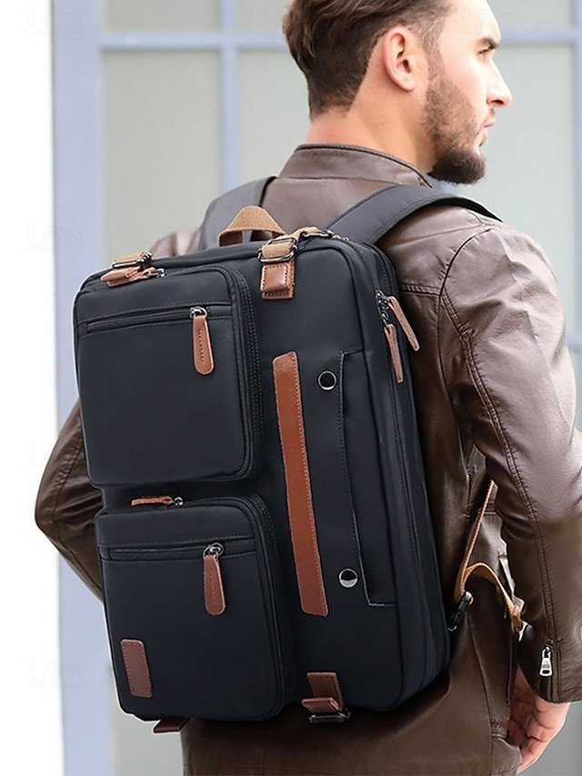 Men’s Waterproof Multi-Function Laptop Backpack - Image 3