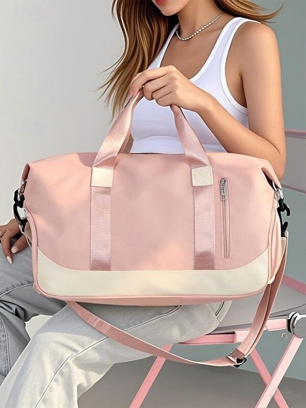 Alternative view of Unisex Multicolor Nylon Travel Duffel Bag
