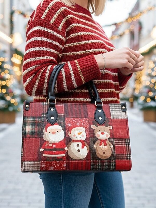 Women’s Christmas Tote Bag with Print