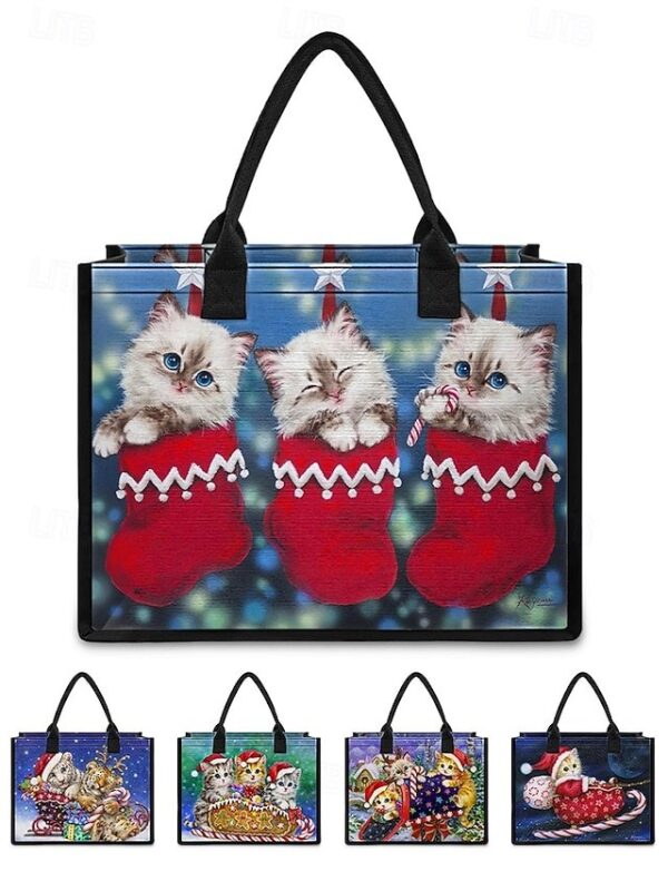 Women’s Lightweight Christmas Tote Bag