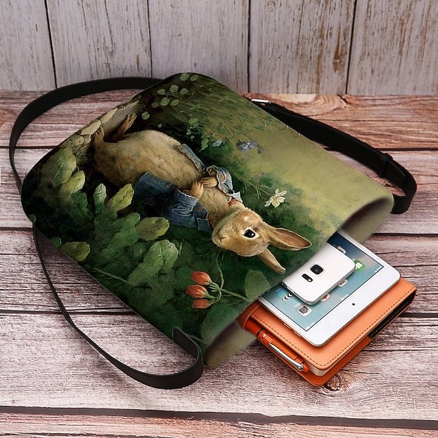 Women’s Easter Bunny Shoulder Bag Crossbody Bag - Image 4