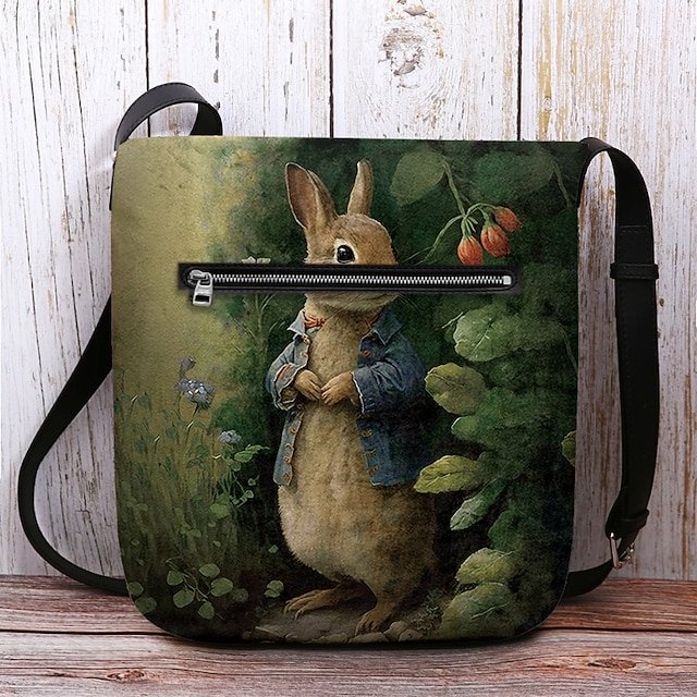 Women’s Easter Bunny Shoulder Bag Crossbody Bag - Image 6