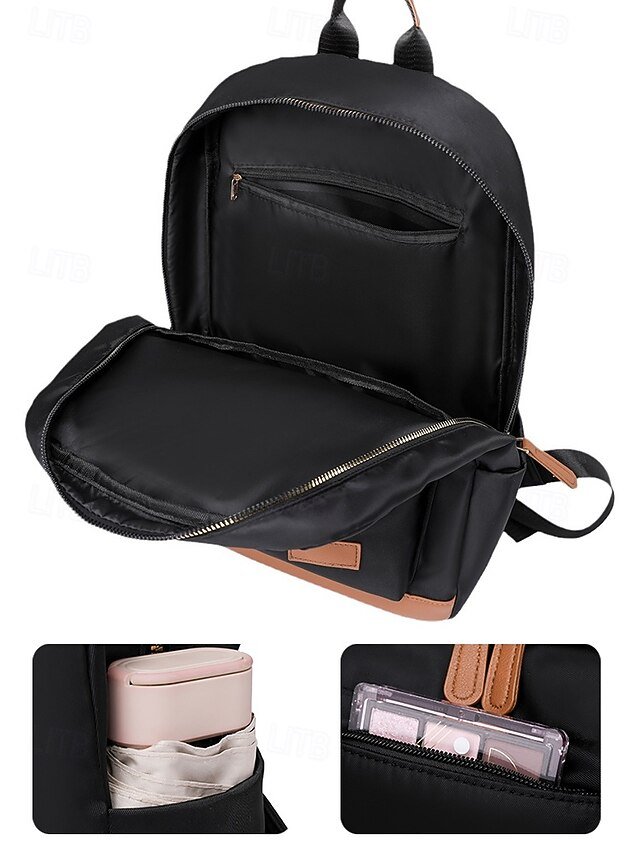 Women’s Large-Capacity Nylon Backpack - Image 7