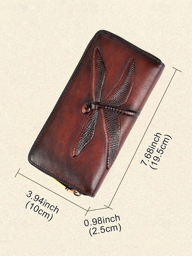 Women’s Large-Capacity Leather Wallet - Image 7